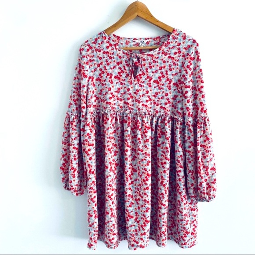BB Dakota Prairie Floral Long Sleeve Dress